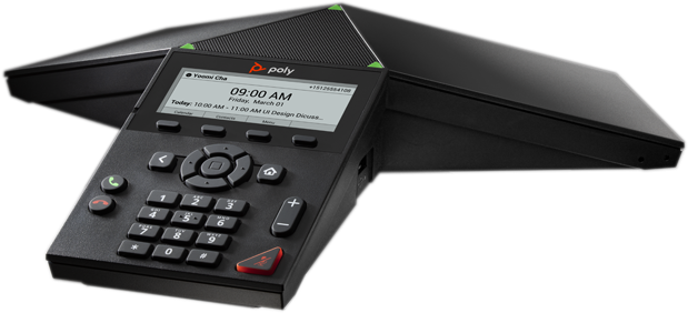 Терминал аудиоконференцсвязи Poly Trio 8300 — для бизнеса и офиса