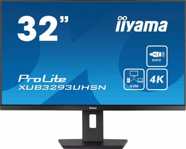 Монитор IIYAMA XUB3293UHSN-B5 — для бизнеса и офиса Монитор IIYAMA XUB3293UHSN-B5 — для бизнеса и офиса