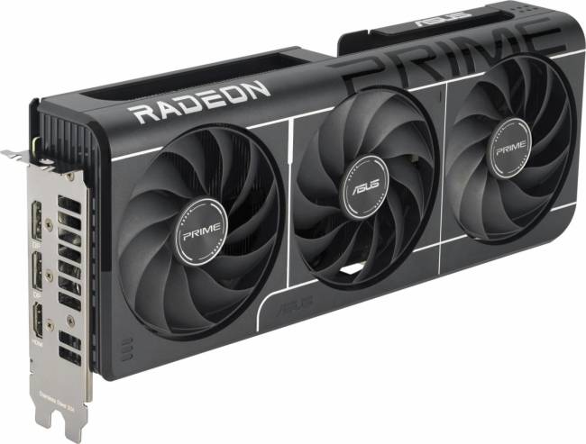 Видеокарта ASUS PRIME-RX9060XT-O16G — для бизнеса и офиса