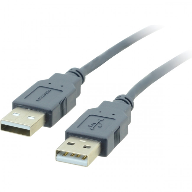 Кабель USB-A 2.0 вилка-вилка, 1,8 м Kramer C-USB/AA-6 Кабель USB-A 2.0 вилка-вилка, 1,8 м Kramer C-USB/AA-6