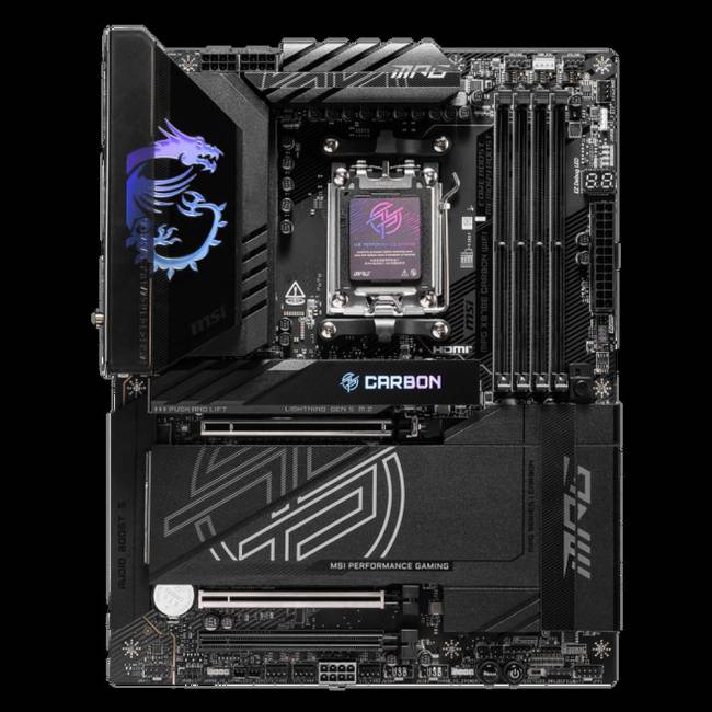 Материнская плата MSI MPG X870E CARBON WIFI — для бизнеса и офиса