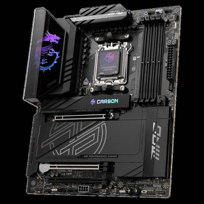 Материнская плата MSI MPG X870E CARBON WIFI — для бизнеса и офиса