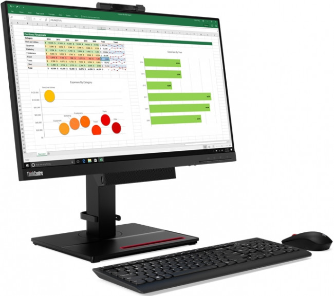 Монитор Lenovo ThinkCentre Tiny-In-One 24 Gen 4 — для бизнеса и офиса Монитор Lenovo ThinkCentre Tiny-In-One 24 Gen 4 — для бизнеса и офиса