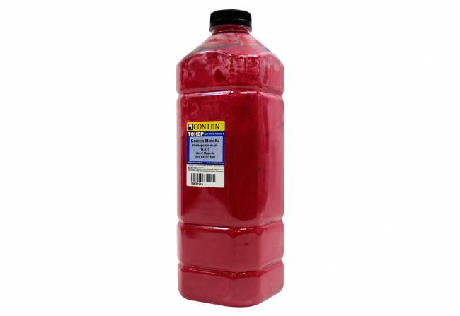 Тонер Content Универсальный для Konica Minolta TN-321, M, 500 г, канистра — для бизнеса и офиса