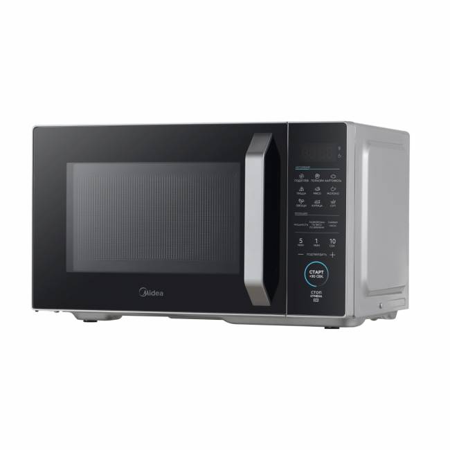 Микроволновая печь MIDEA MIDEA EM825P2ET-S — для бизнеса и офиса Микроволновая печь MIDEA MIDEA EM825P2ET-S — для бизнеса и офиса