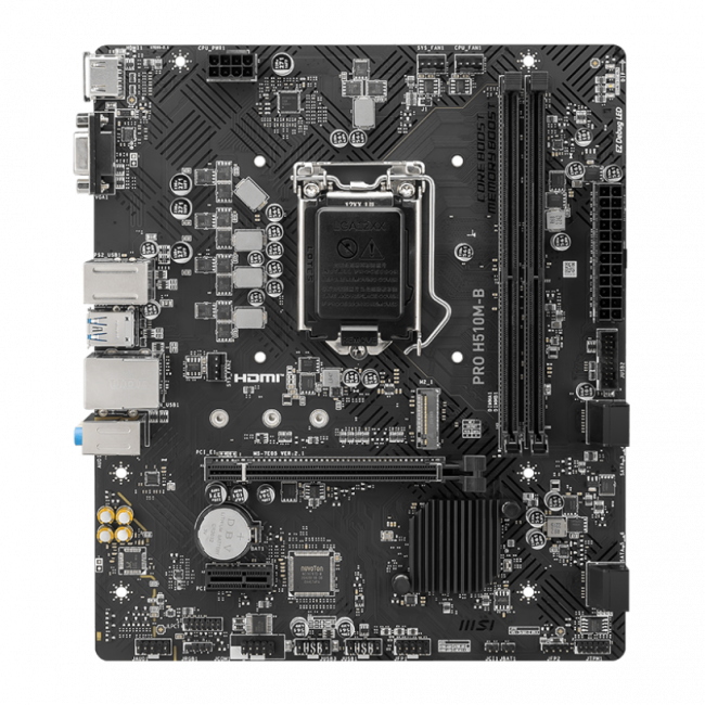 Материнская плата MSI PRO H510M-B Материнская плата MSI PRO H510M-B
