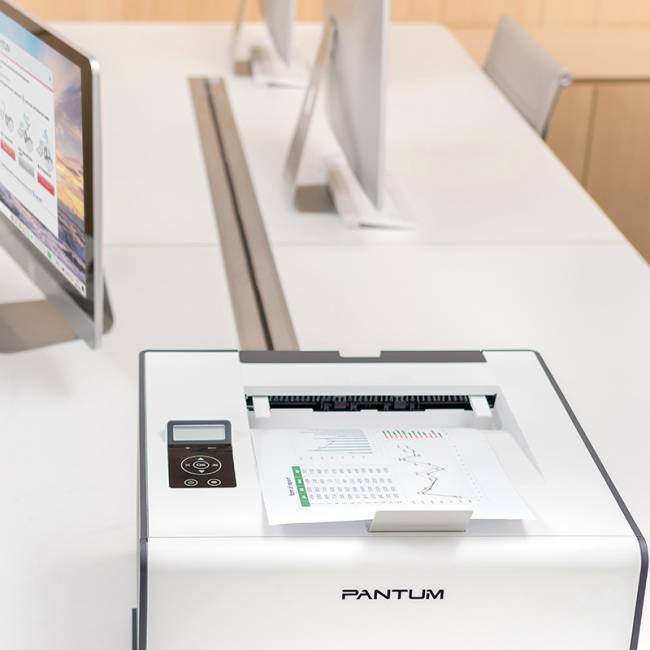 Принтер лазерный цветной А4 Pantum CP2100DW — для бизнеса и офиса