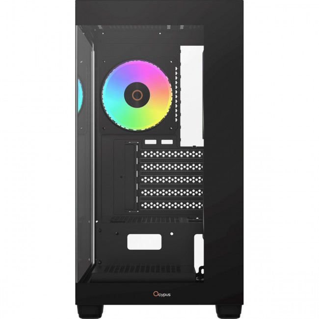 Корпус ПК без блока питания Ocypus Gamma-C52-BKD300XX-GL — для бизнеса и офиса Корпус ПК без блока питания Ocypus Gamma-C52-BKD300XX-GL — для бизнеса и офиса