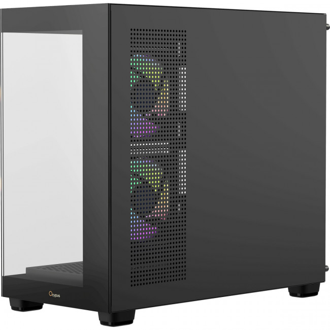 Корпус ПК без блока питания Ocypus Gamma-C52-BKD300XX-GL — для бизнеса и офиса Корпус ПК без блока питания Ocypus Gamma-C52-BKD300XX-GL — для бизнеса и офиса