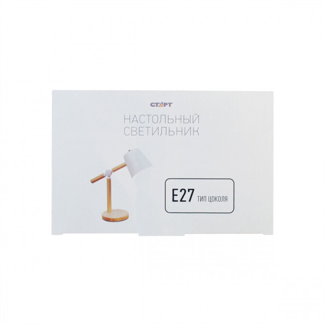 Светильник настольный СТАРТ CT83 белый-- 12 цоколь E27 Светильник настольный СТАРТ CT83 белый - 12 цоколь E27