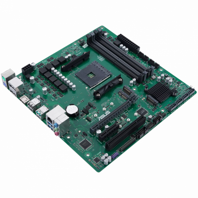 Материнская плата ASUS PRO B550M-C / CSM — для бизнеса и офиса Материнская плата ASUS PRO B550M-C / CSM — для бизнеса и офиса