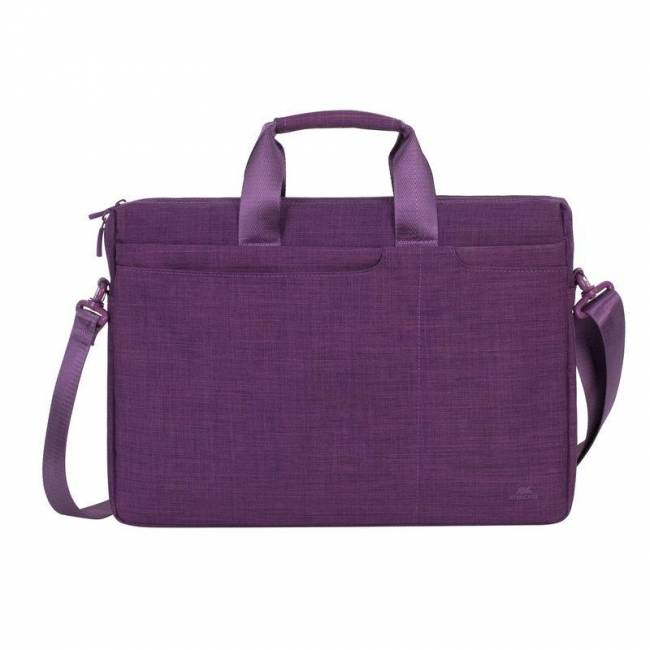 Сумка для ноутбука 15.6" Riva 8335 PURPLE — для бизнеса и офиса Сумка для ноутбука 15.6" Riva 8335 PURPLE — для бизнеса и офиса