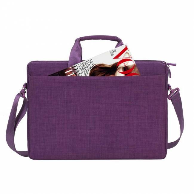 Сумка для ноутбука 15.6" Riva 8335 PURPLE — для бизнеса и офиса Сумка для ноутбука 15.6" Riva 8335 PURPLE — для бизнеса и офиса