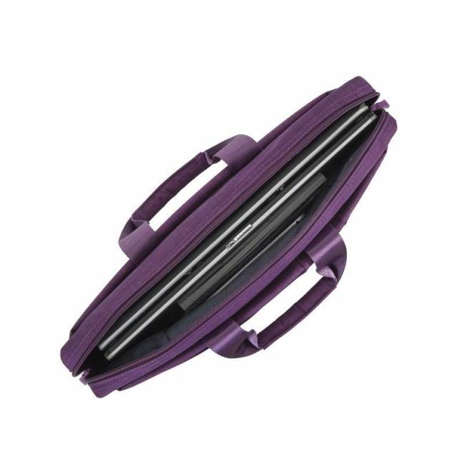 Сумка для ноутбука 15.6" Riva 8335 PURPLE — для бизнеса и офиса Сумка для ноутбука 15.6" Riva 8335 PURPLE — для бизнеса и офиса