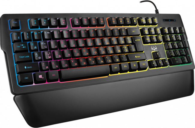 Игровая клавиатура SVEN KB-G9400 (104кл, ПО, RGB-подсветка) Sven KB-G9400 — для бизнеса и офиса