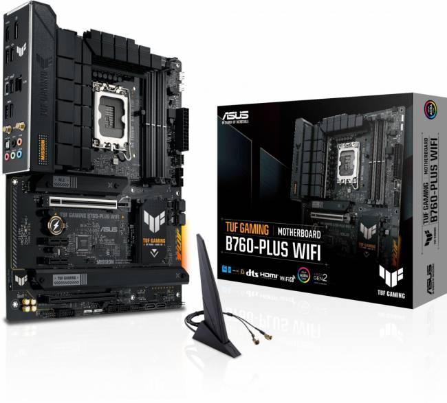 Материнская плата ASUS TUF GAMING B760-PLUS WIFI — для бизнеса и офиса