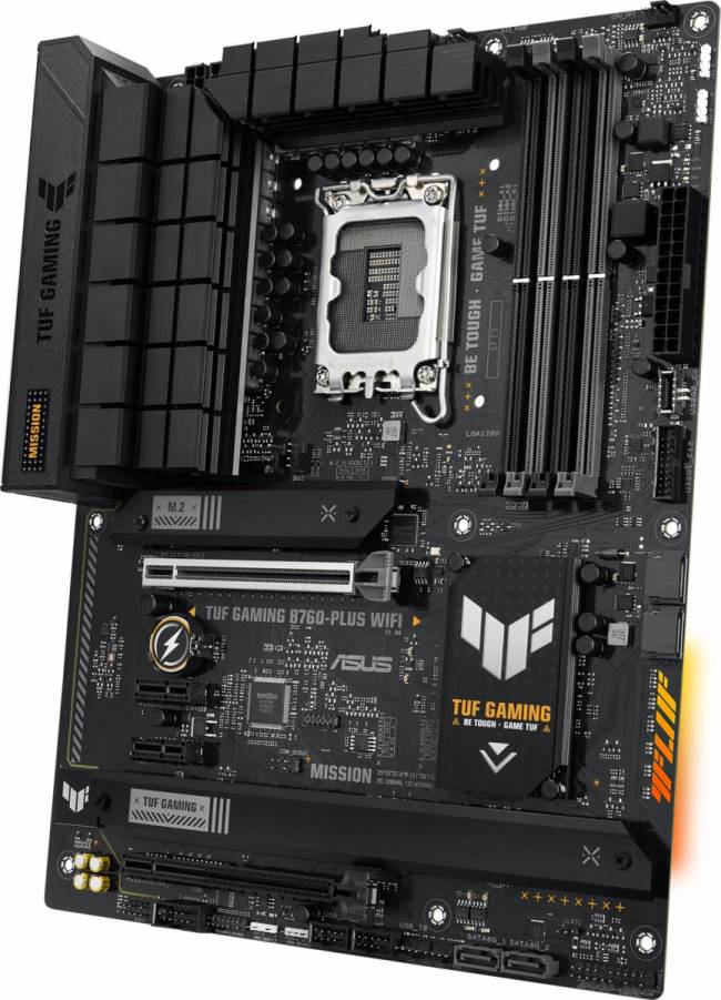 Материнская плата ASUS TUF GAMING B760-PLUS WIFI — для бизнеса и офиса