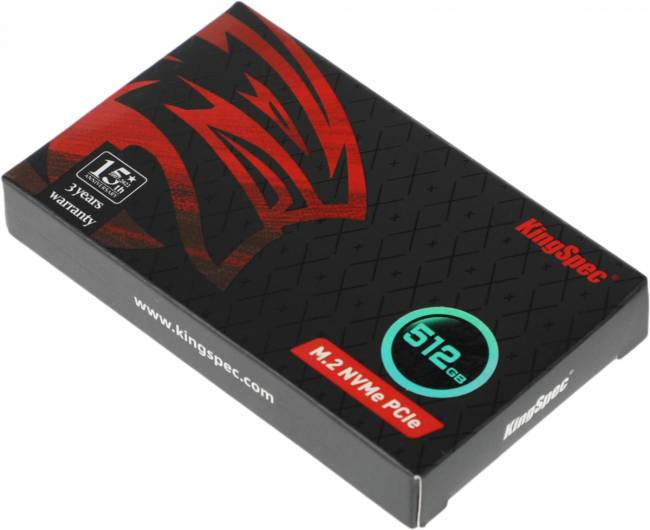 Накопитель SSD SHENZHEN KINGSPEC ELECTRONICS TECHNOLOGY CO LTD NE-512 — для бизнеса и офиса