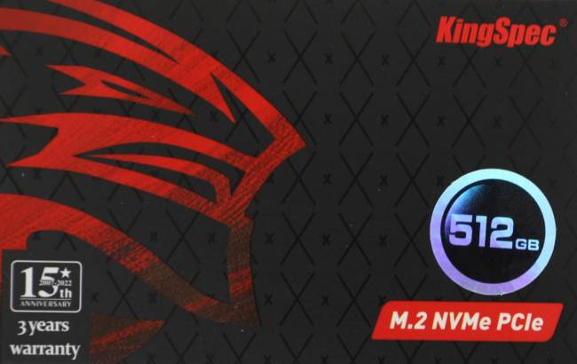 Накопитель SSD SHENZHEN KINGSPEC ELECTRONICS TECHNOLOGY CO LTD NE-512 — для бизнеса и офиса