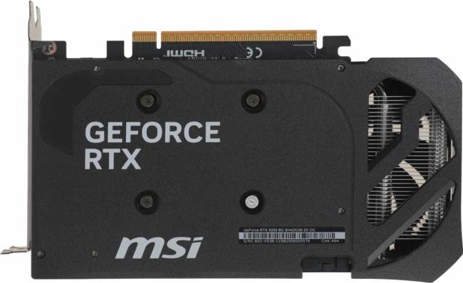 Видеокарта MSI RTX 5050 8G SHADOW 2X OC — для бизнеса и офиса