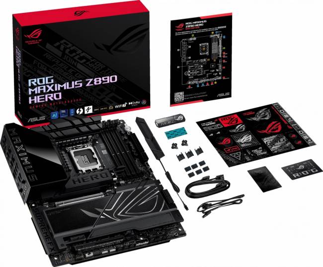 Материнская плата ASUS ROG MAXIMUS Z890 HERO — для бизнеса и офиса
