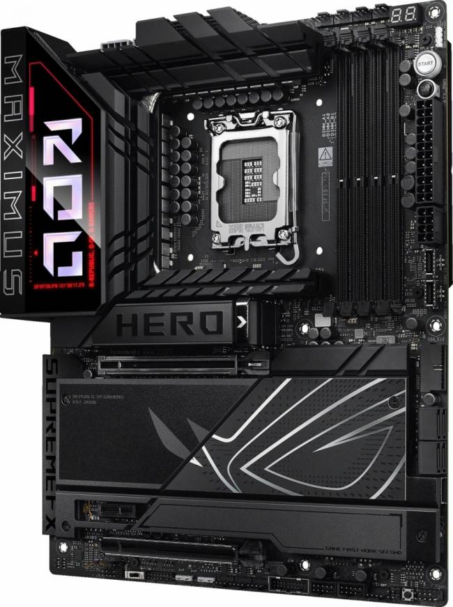 Материнская плата ASUS ROG MAXIMUS Z890 HERO — для бизнеса и офиса