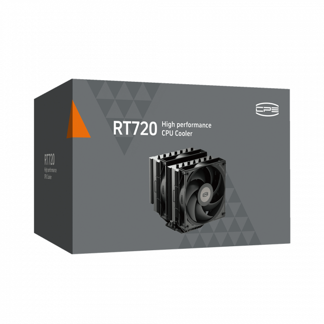 Кулер для процессора PCCooler RT720 BK Black — для бизнеса и офиса