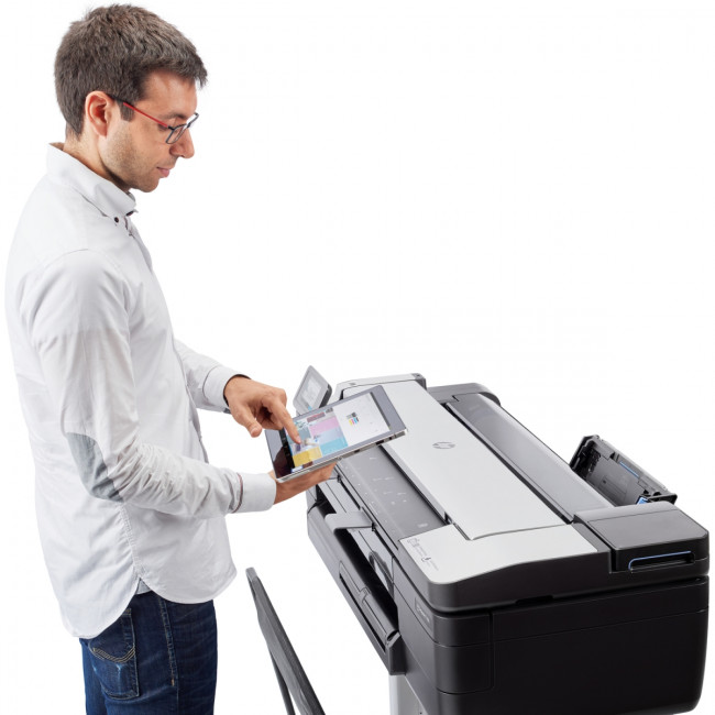 Струйное МФУ HP DesignJet T830 36-in MFP — для бизнеса и офиса