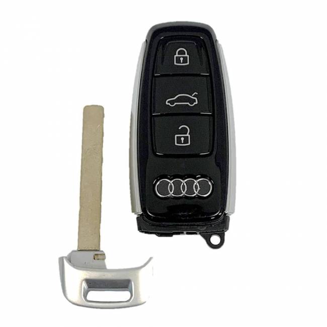 Корпус смарт ключа AUDI 2020+ 3 кнопки — для бизнеса и офиса Корпус смарт ключа AUDI 2020+ 3 кнопки — для бизнеса и офиса