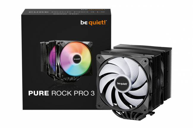 Кулер для процессора be quiet! PURE ROCK PRO 3 LX Black — для бизнеса и офиса Кулер для процессора be quiet! PURE ROCK PRO 3 LX Black — для бизнеса и офиса