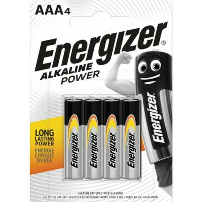 Э\п Energizer AAA LR03 Power BL4 — для бизнеса и офиса