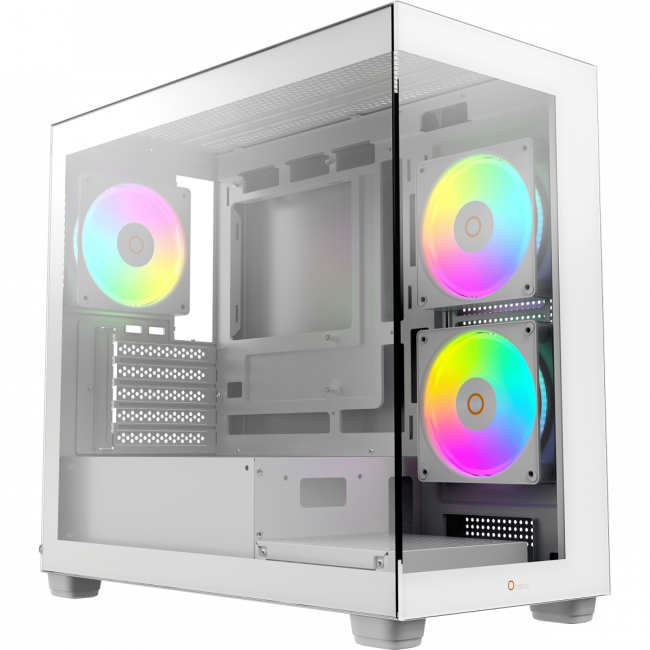 Корпус ПК без блока питания Ocypus Gamma-C52-WHD300XX-GL — для бизнеса и офиса Корпус ПК без блока питания Ocypus Gamma-C52-WHD300XX-GL — для бизнеса и офиса
