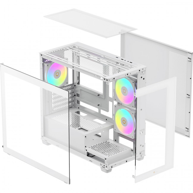 Корпус ПК без блока питания Ocypus Gamma-C52-WHD300XX-GL — для бизнеса и офиса Корпус ПК без блока питания Ocypus Gamma-C52-WHD300XX-GL — для бизнеса и офиса