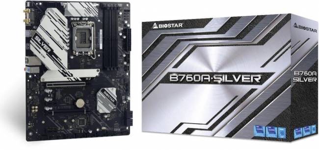 Материнская плата Biostar Microtech Netherlands B.V. B760A-SILVER — для бизнеса и офиса