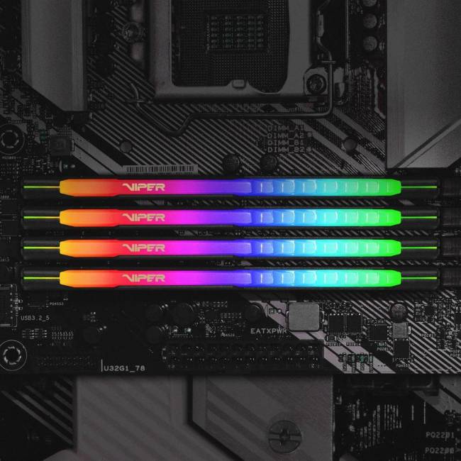 Память DDR4 2x32GB 3600MHz Patriot PVSR464G360C0K — для бизнеса и офиса