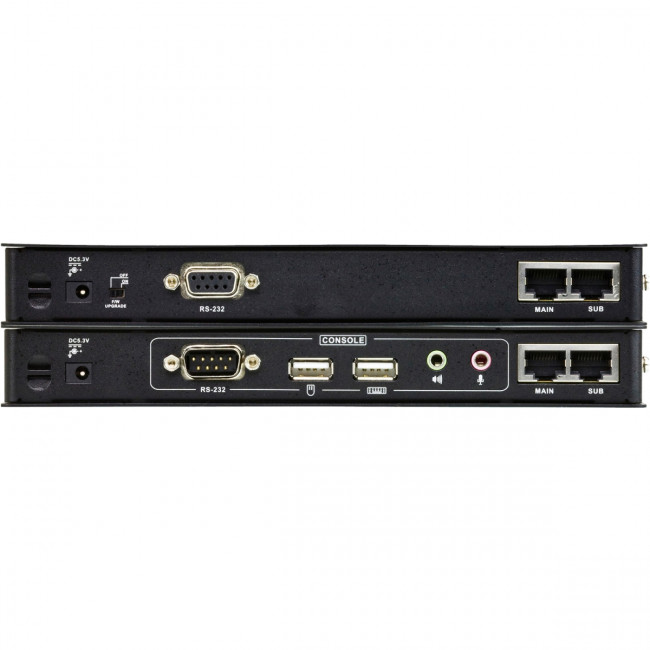 Удлинитель консоли (клав./мышь USB+DVI+аудио+RS232) на 60м ATEN CE604 — для бизнеса и офиса