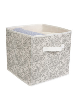 Короб для хранения Короб для хранения Grey Flower 30х30х30