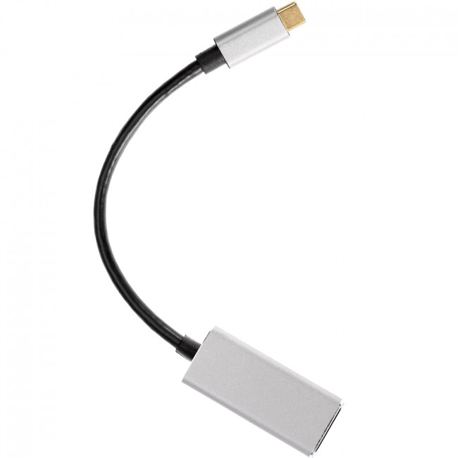 Aдаптер USB 3.1 Type-Cm --> DP(f) 4K@60Hz, Alum Shell, iOpen (Aopen/Qust) <ACU422MB> Адаптер-переходник AOpen/Qust USB 3.1 Type C M/DisplayPort F (ACU422MB) — для бизнеса и офиса