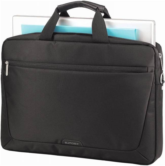 Сумка для ноутбука 17.3" Sumdex PON-117BK — для бизнеса и офиса Сумка для ноутбука 17.3" Sumdex PON-117BK — для бизнеса и офиса