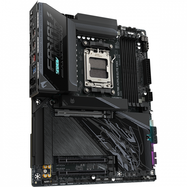 Материнская плата Gigabyte X870E AORUS ELITE X3D — для бизнеса и офиса