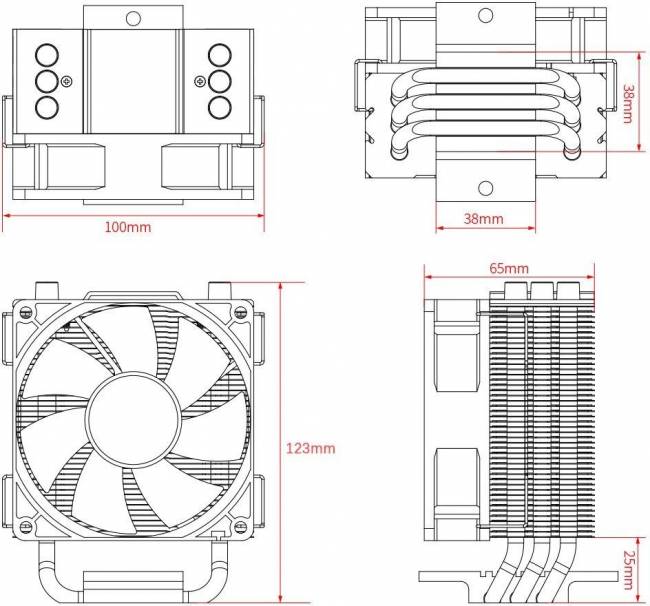 Устройство охлаждения(кулер) ID-COOLING SE-903-XT BASIC — для бизнеса и офиса