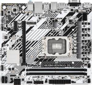 Материнская плата ASRock H610M-HDV/M.2+ D5