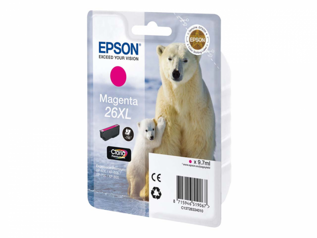 Картридж Epson C13T26334012 — для бизнеса и офиса