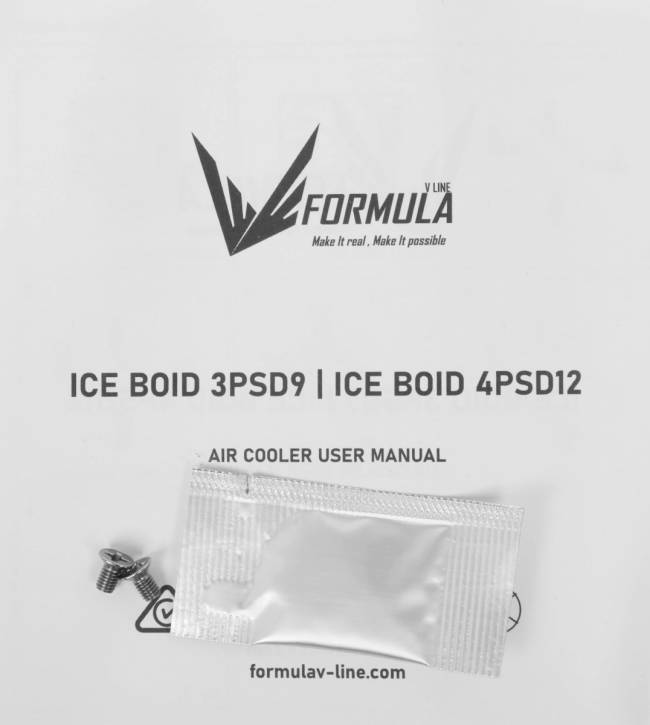 Устройство охлаждения(кулер) Formula ICE BOID 4PSD12 — для бизнеса и офиса