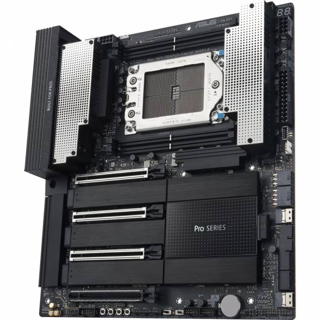 Материнская плата ASUS PRO WS TRX50-SAGE WIFI A (90MB1LE0-M0EAY0) — для бизнеса и офиса Материнская плата ASUS PRO WS TRX50-SAGE WIFI A (90MB1LE0-M0EAY0) — для бизнеса и офиса