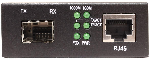 Медиаконвертер OSNOVO OMC-1000-11X — для бизнеса и офиса