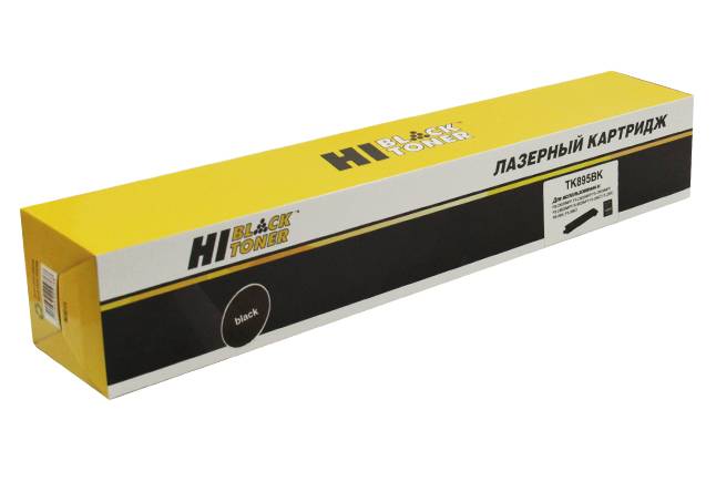 Тонер-картридж Hi-Black (HB-TK-895Bk) для Kyocera FS-C8025MFP/8020MFP, Bk, 12K — для бизнеса и офиса
