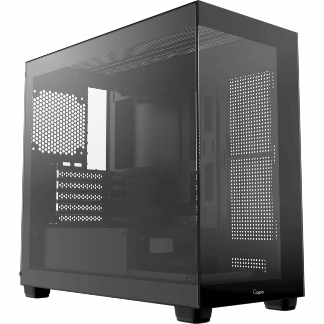 Корпус ПК без блока питания Ocypus Gamma-C52-BKD000XX-GL — для бизнеса и офиса Корпус ПК без блока питания Ocypus Gamma-C52-BKD000XX-GL — для бизнеса и офиса