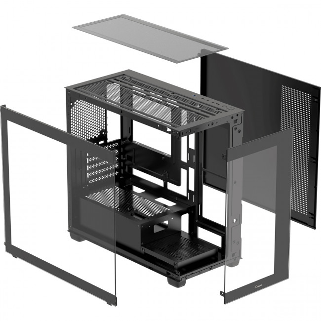 Корпус ПК без блока питания Ocypus Gamma-C52-BKD000XX-GL — для бизнеса и офиса Корпус ПК без блока питания Ocypus Gamma-C52-BKD000XX-GL — для бизнеса и офиса