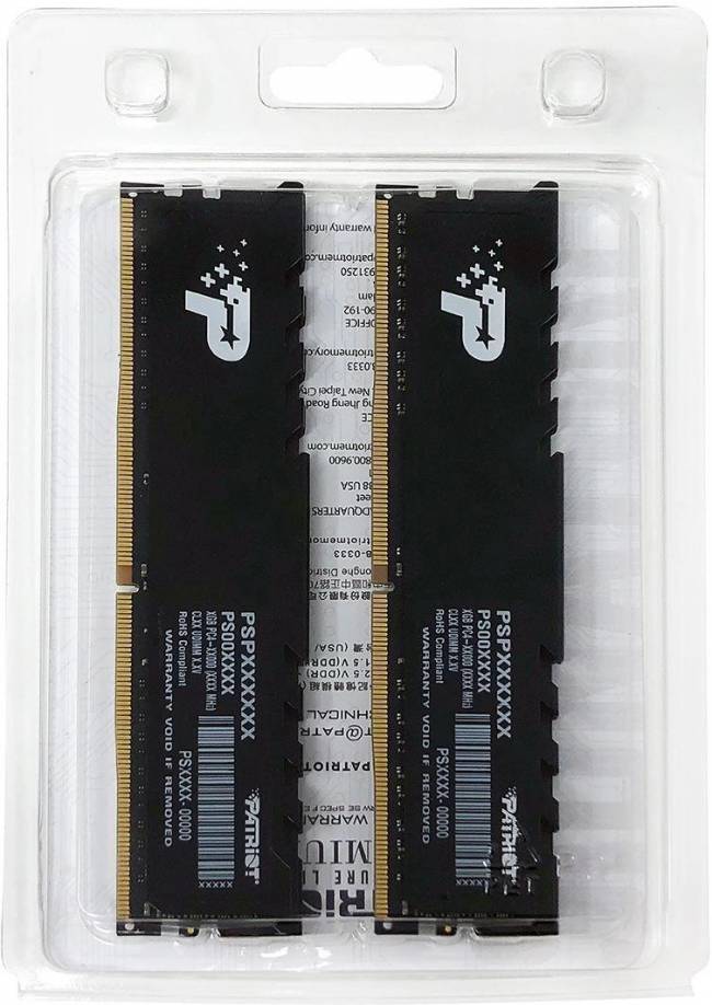 Память DDR4 2x16GB 3200MHz Patriot PSP432G3200KH1 — для бизнеса и офиса